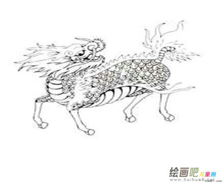 龙的简笔画：中国龙，精彩点燃永恒